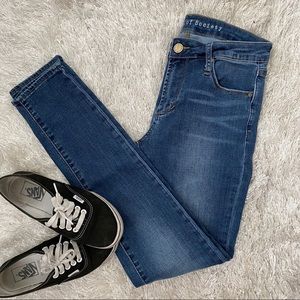 Articles of Society Blue Faded Skinny Jeans